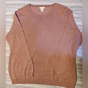 H&M Women’s long sleeve sweater blouse